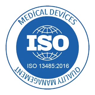 ISO 13485 certification logo